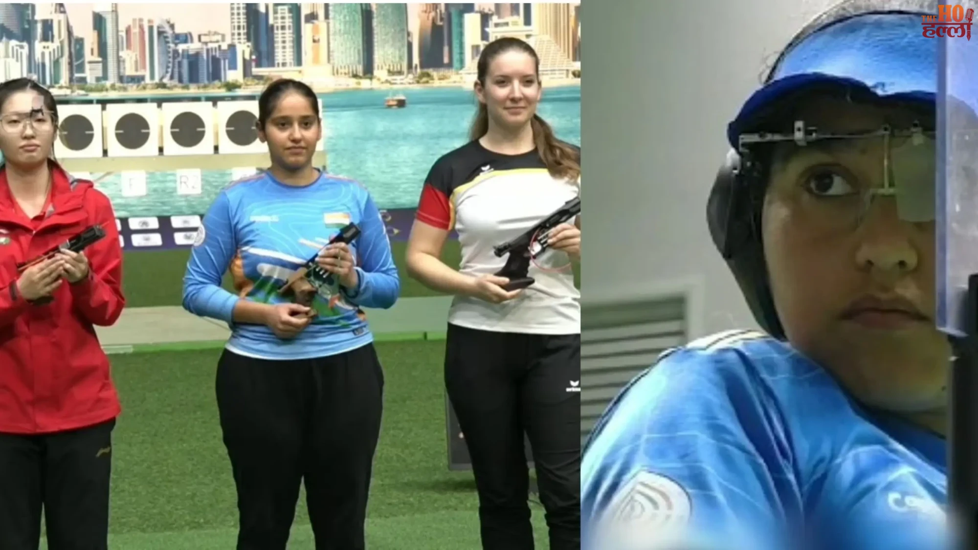 Simranpreet Kaur Wins Gold With Perfect Shot in Doha