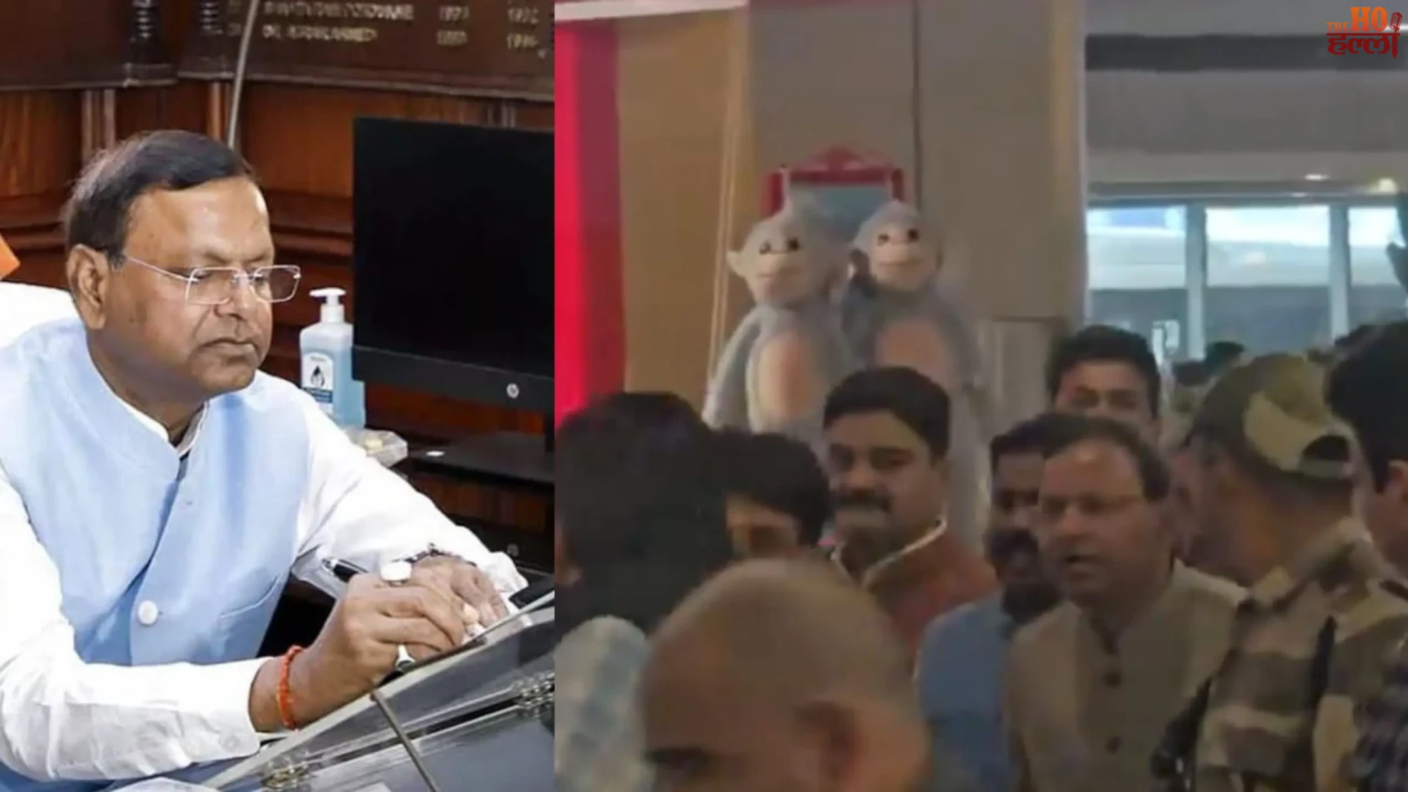 UP BJP President Election Pankaj Chaudhary Reaches Lucknow