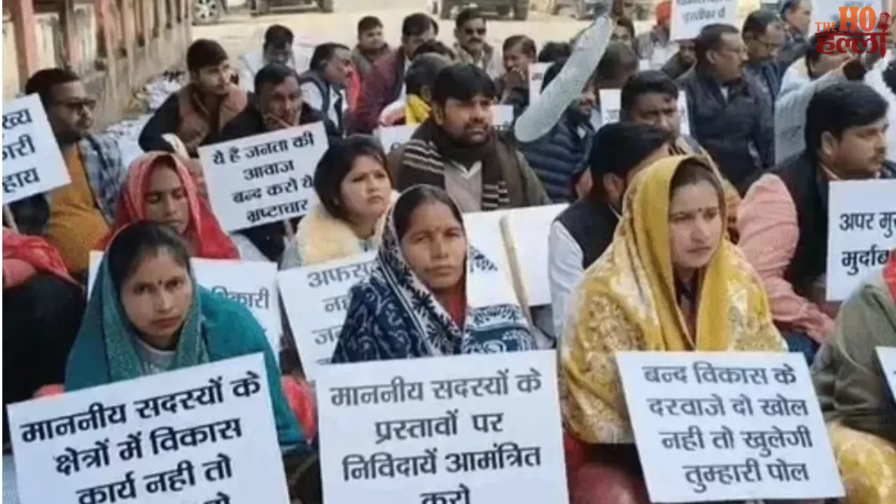 Uproar in the District Panchayat and Accountability Issues