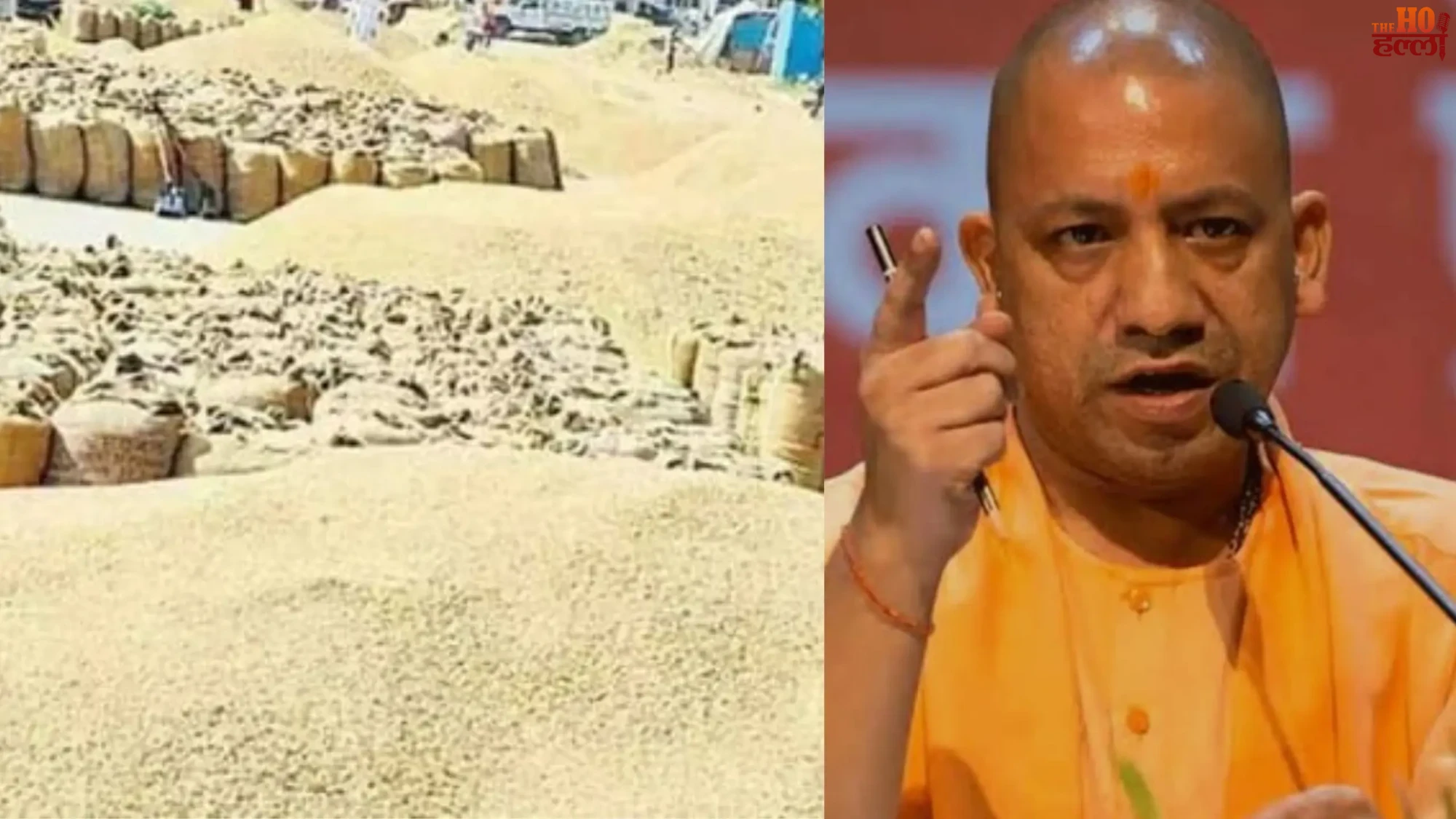 Yogi Govt Sets Record 19 MT Paddy Bought at MSP in UP