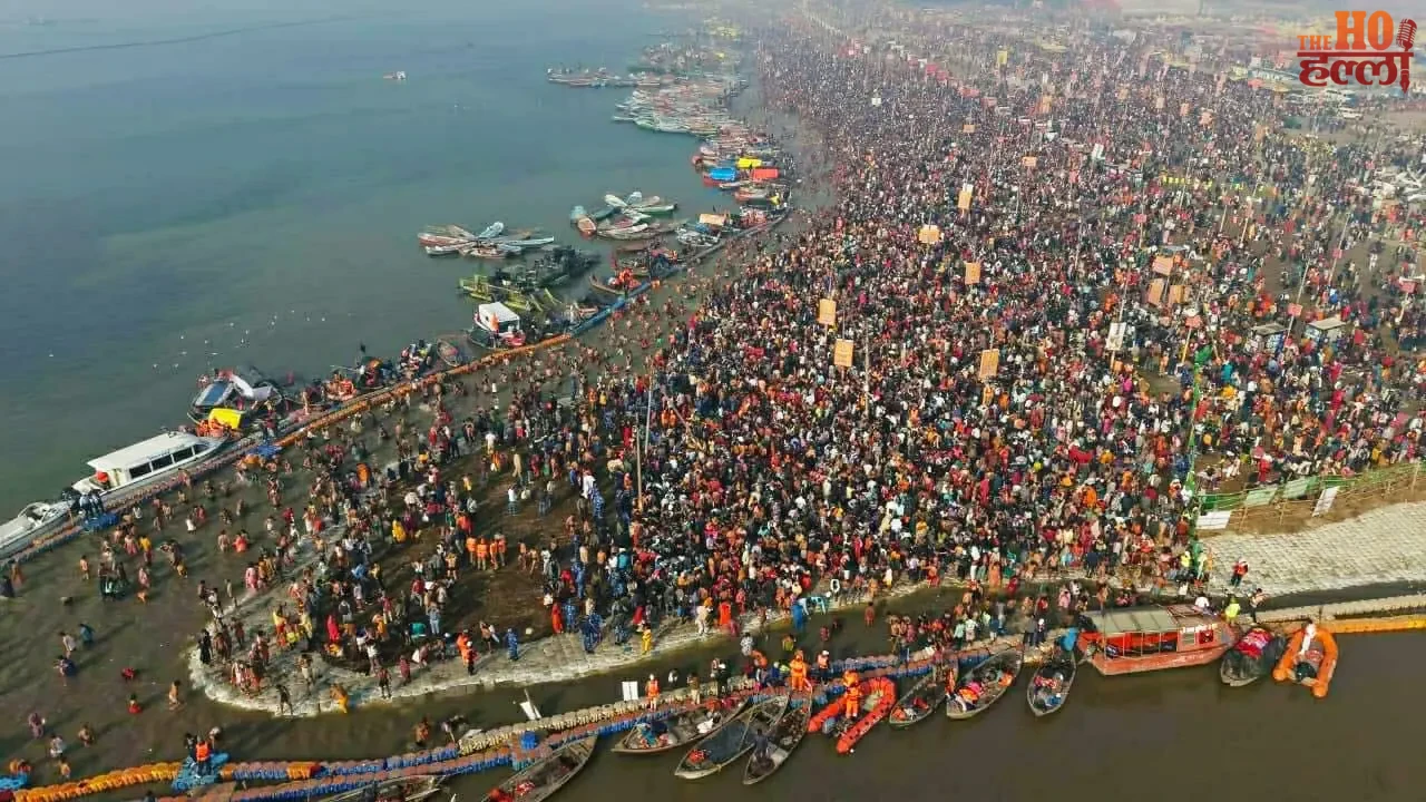 A Huge Wave of Faith at Sangam on Mouni Amavasya