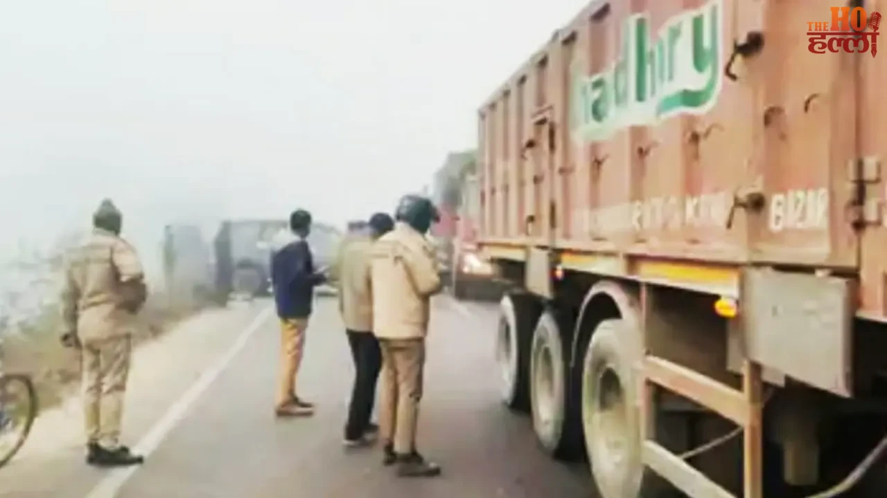 A Thick Blanket of Fog Covered the Ghaghra Valley Scene