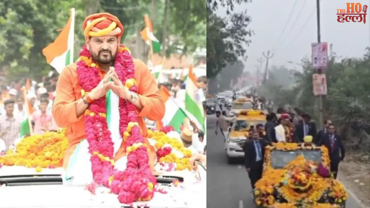 Bahubali Former MP Brijbhushan Singh Celebrates Birthday