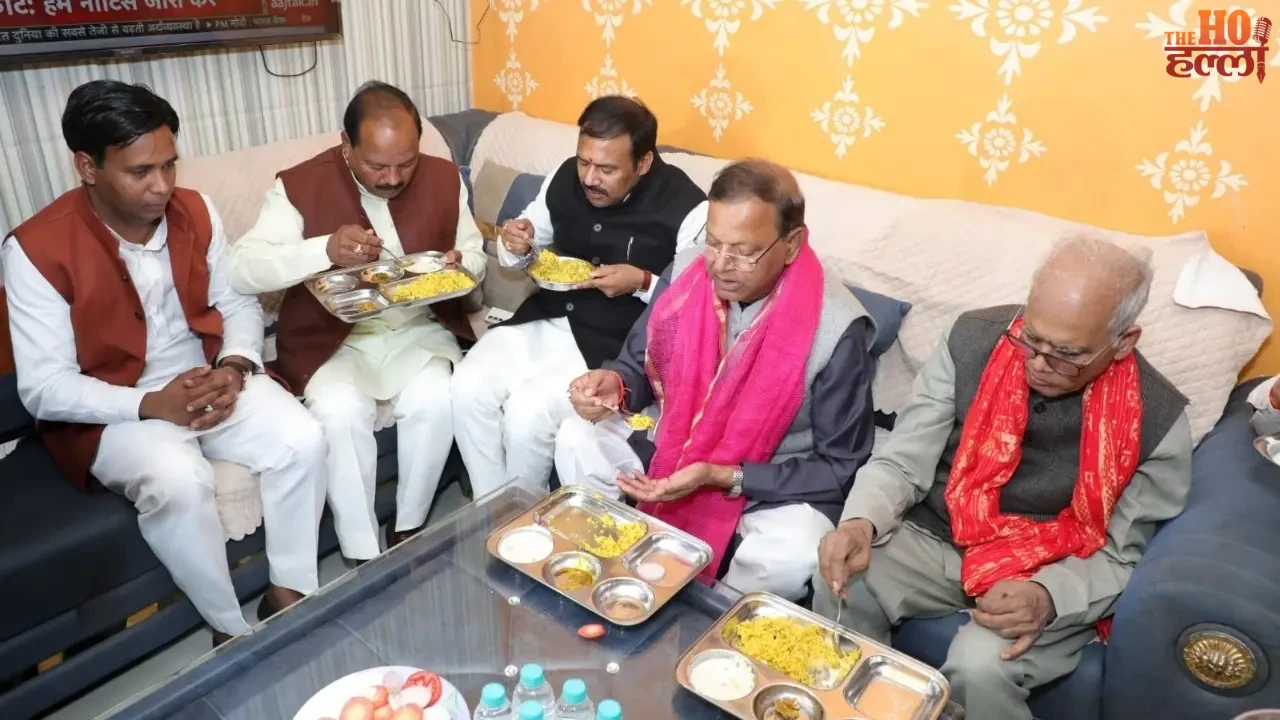 BJP State President Pankaj Chaudhary Visits Worker