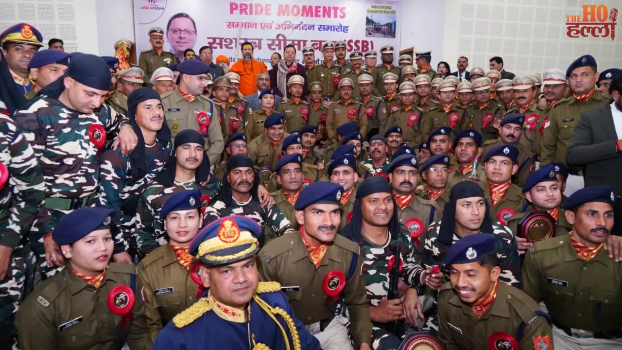 CM Dhami Paid Tribute to SSB's Six Decades of Service