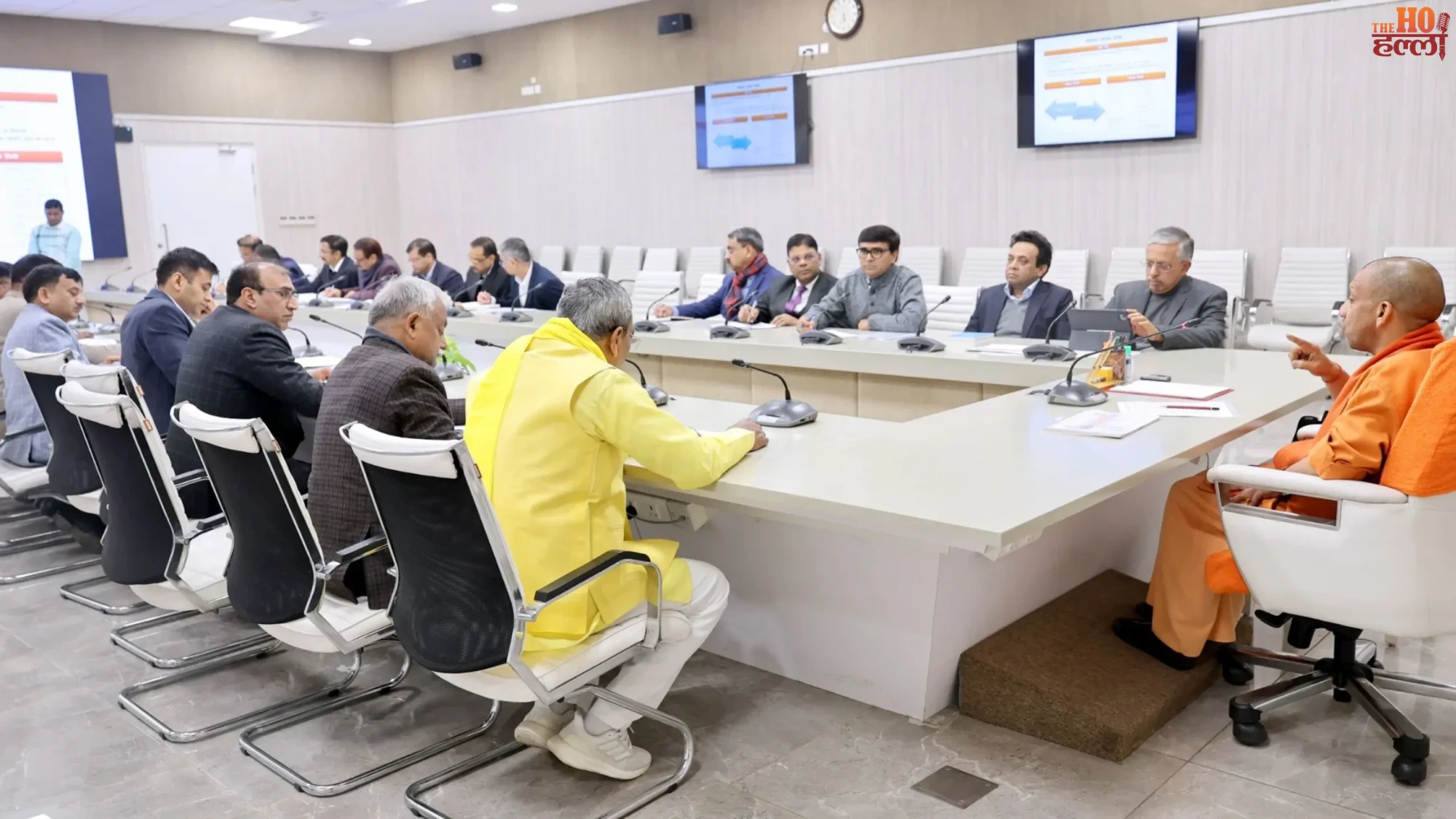 CM Yogi Orders Revenue Dept to Work in Mission Mode