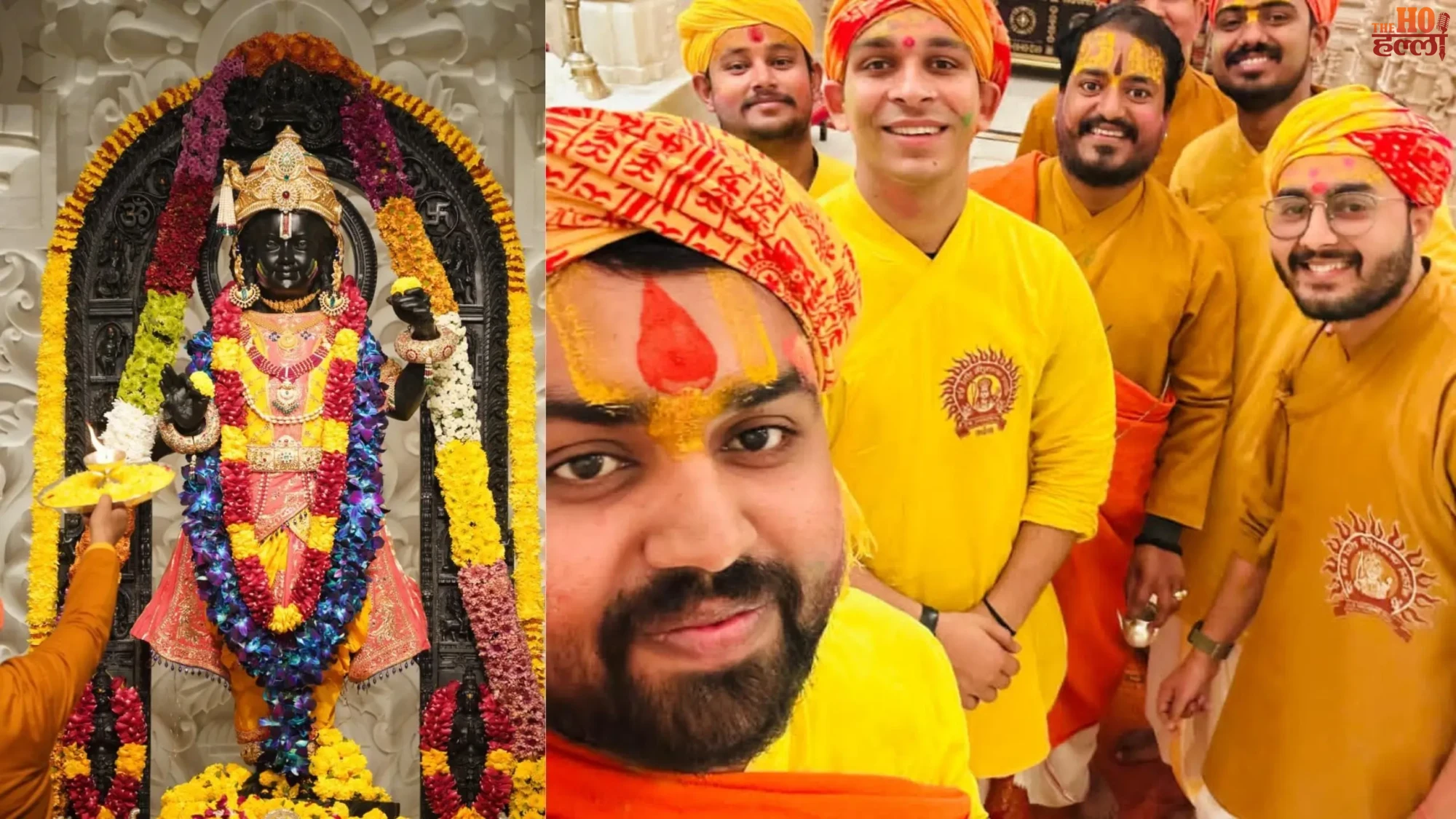 Holi in Ayodhya Gulal Added to Ram Lalla's Celebrations