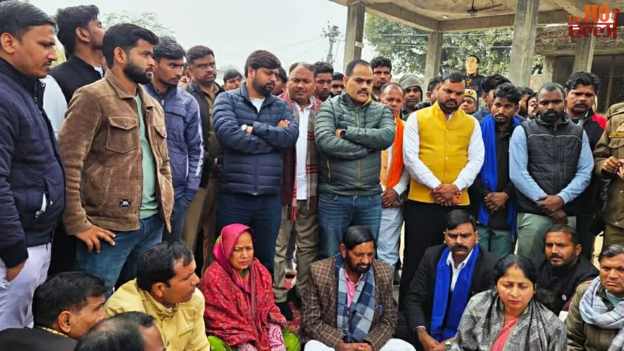 Kakori Dr. Ambedkar's Statue Damaged