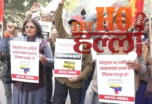 Left Parties Stage Massive Protest in Lucknow on Venezuela