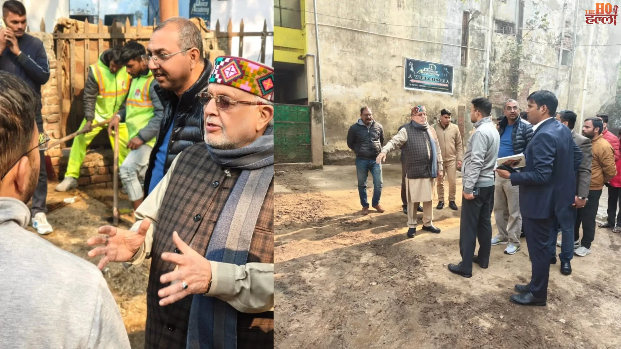 Lucknow In-charge Minister Visits Diamond Dairy Colony