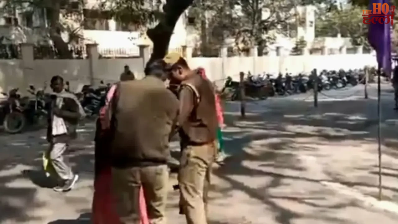 The DIG was in the police lines as chaos ensued