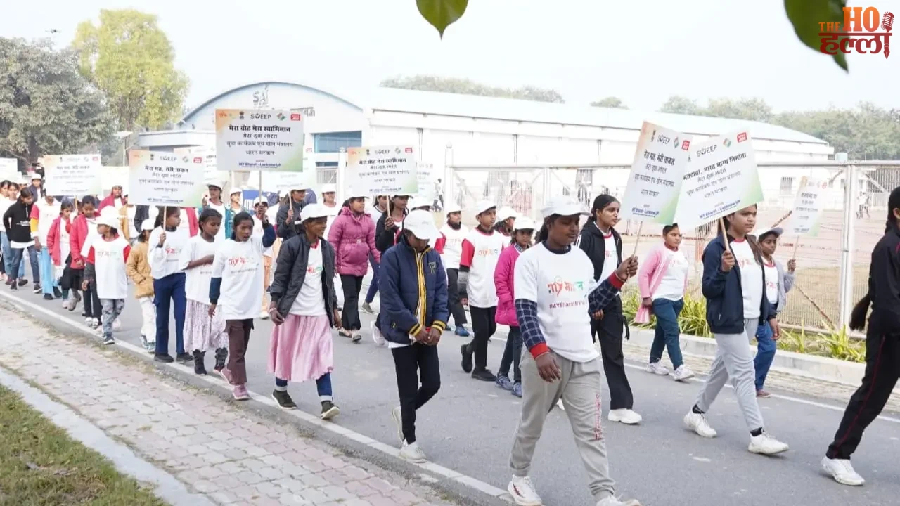 The Slogan 'My India My Vote' Inspires Youth Events