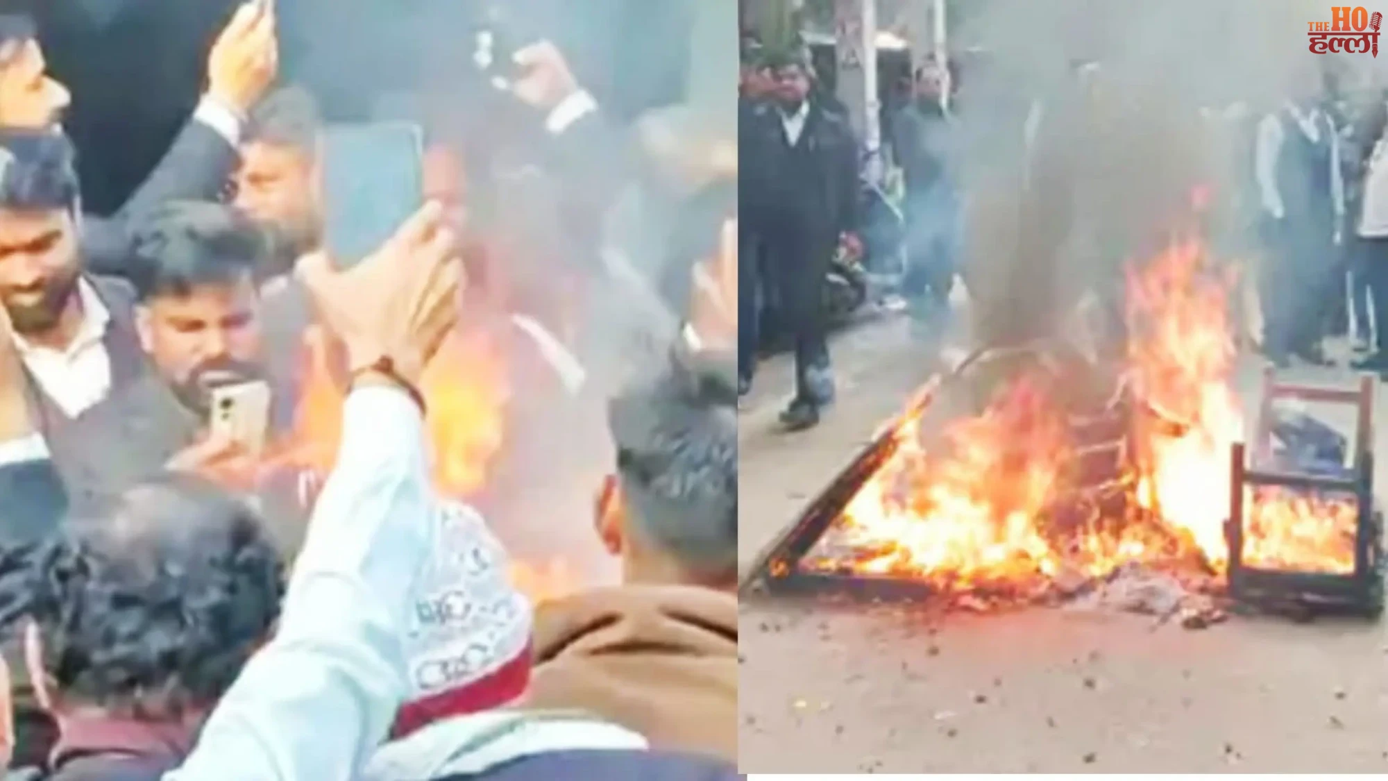 Barabanki Lawyers Clash with Colleague in Court