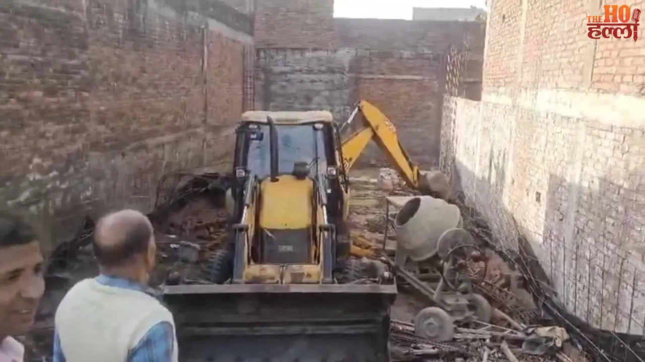 Bulldozers roar against illegal encroachments in Lucknow