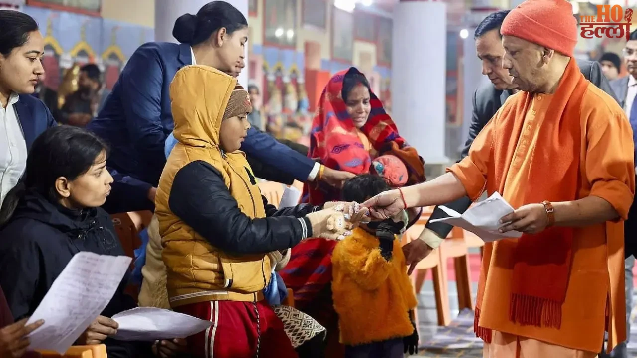 Children are true at heart CM Yogi's Compassion