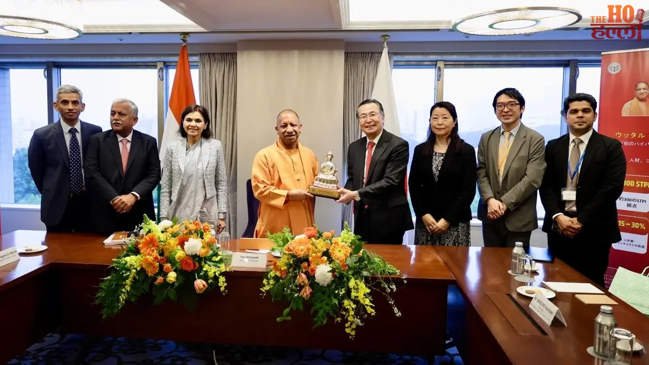 CM in Japan UP Receives Bumper Investment Deals