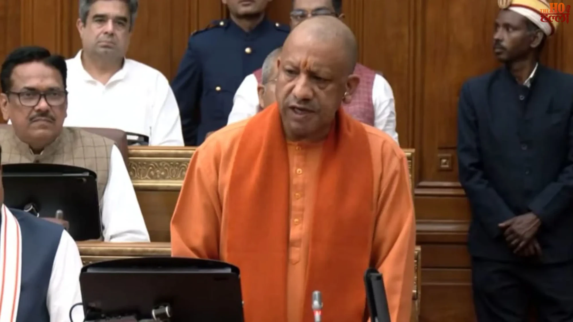 CM Yogi Slams SP Over Support for Ghazi Mela