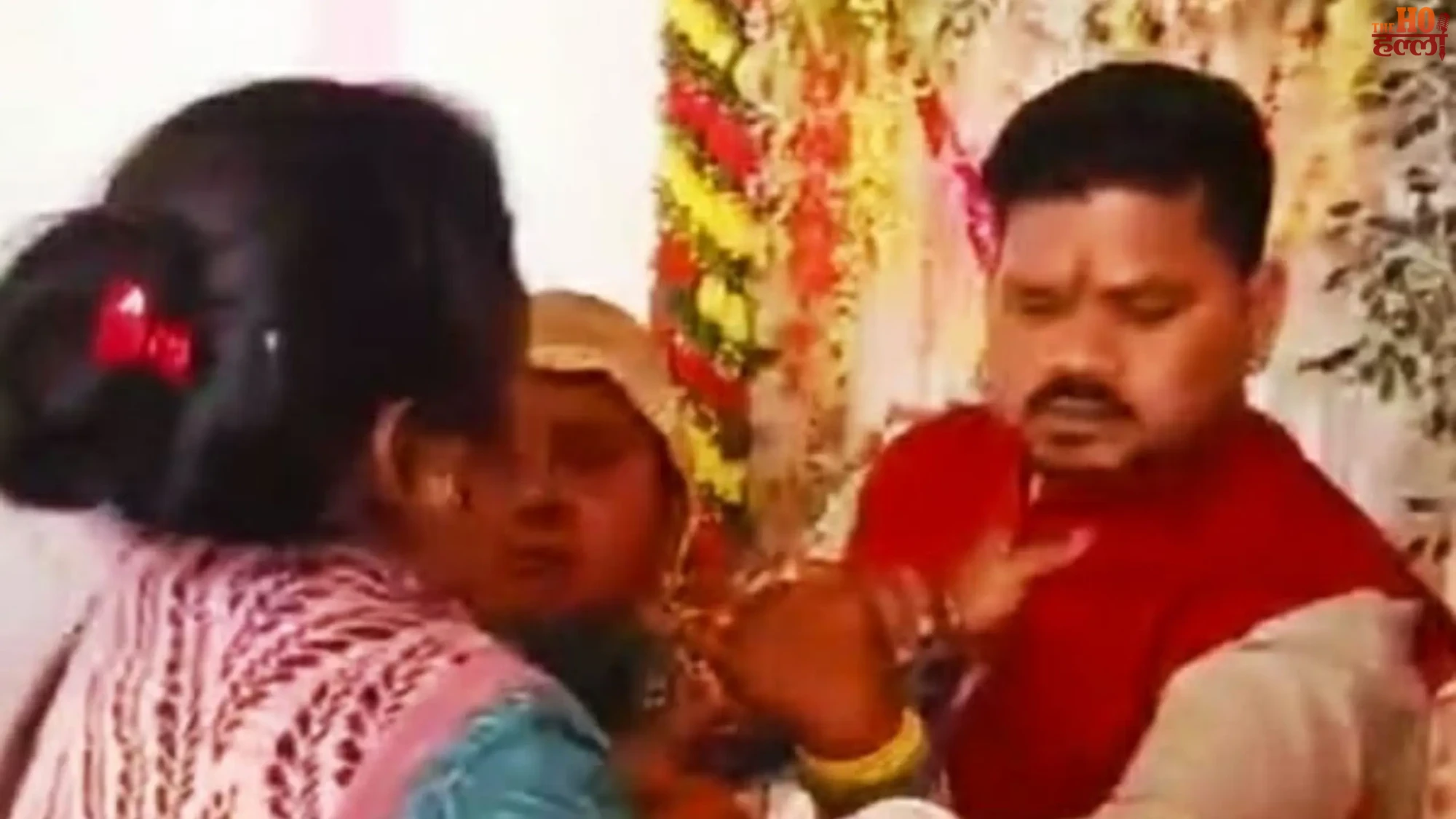 Drama at Wedding Groom Arrested by Police