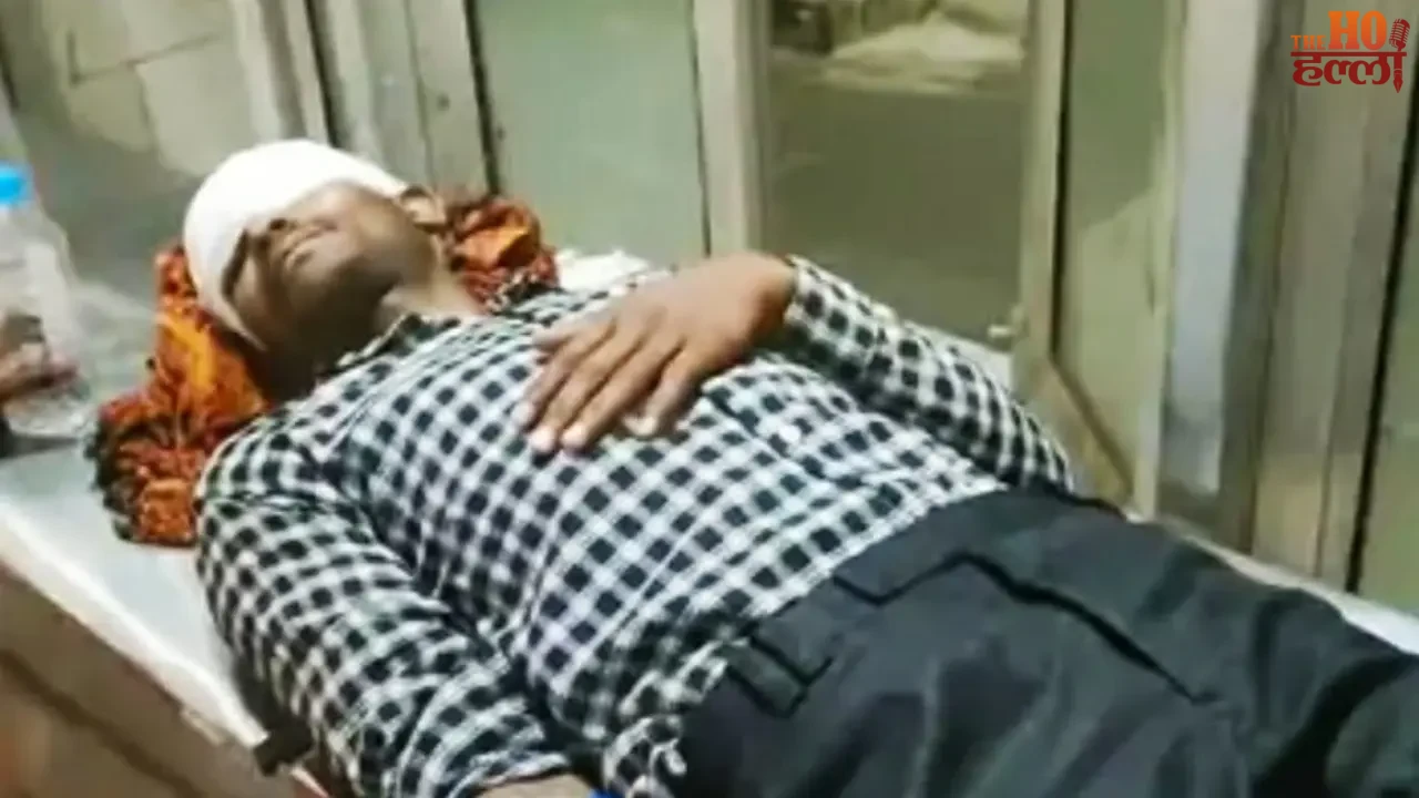 Jackal Attacks Young Man Guarding Farm Villagers React