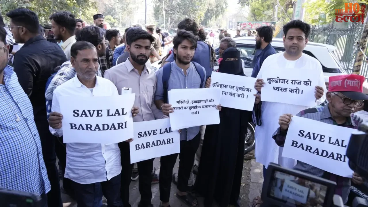 Lal Baradari Locked Lucknow University Sparks Protests