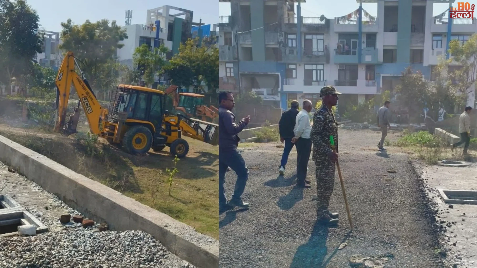 LDA Bulldozer Action in Lucknow Crackdown on Illegals