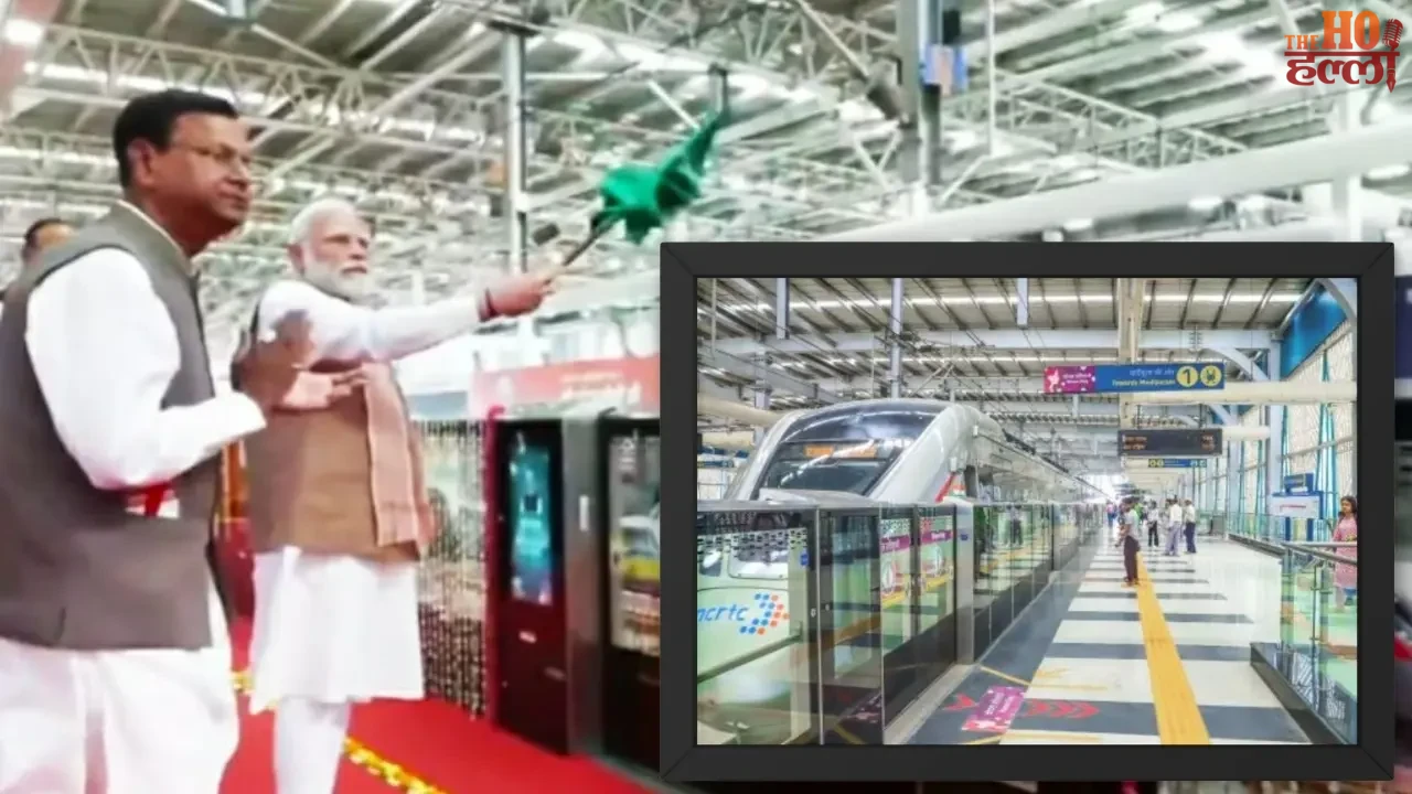 Modi Handed Over the Namo Bharat Corridor Today