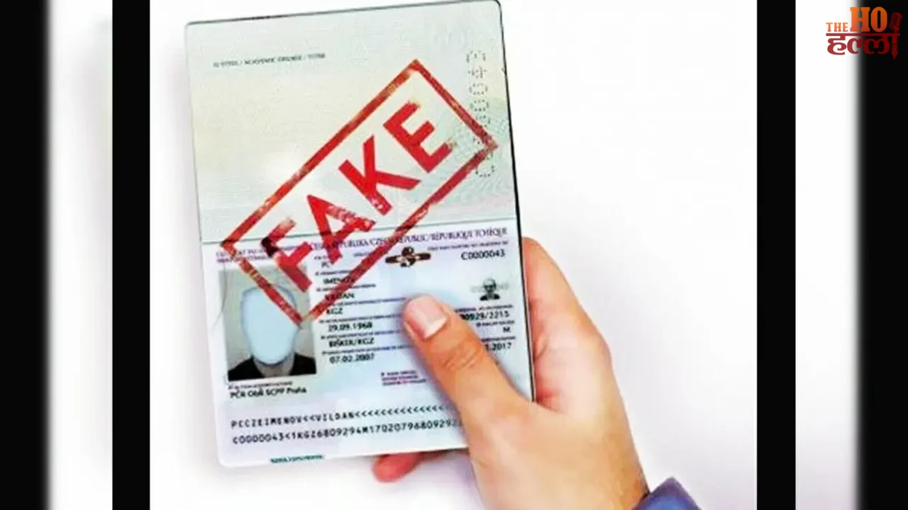 Two passports were made using fake documents in scam
