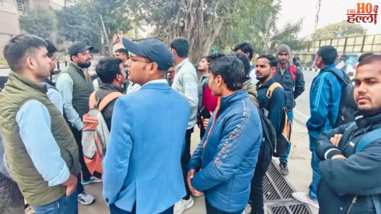 Uproar at UPSSSC Office Over Pending Recruitment Result