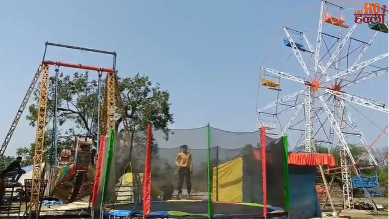 A Huge Fair is Held Here in Lucknow for Holika