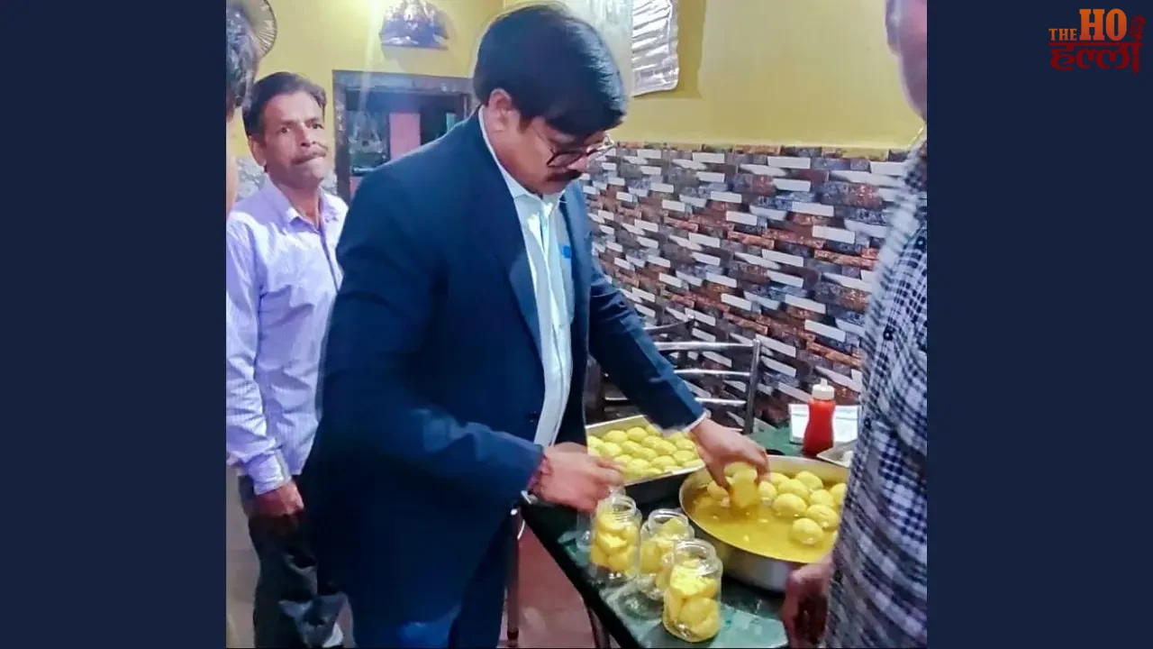 Campaign Against Adulteration Raids on Chaat Shops