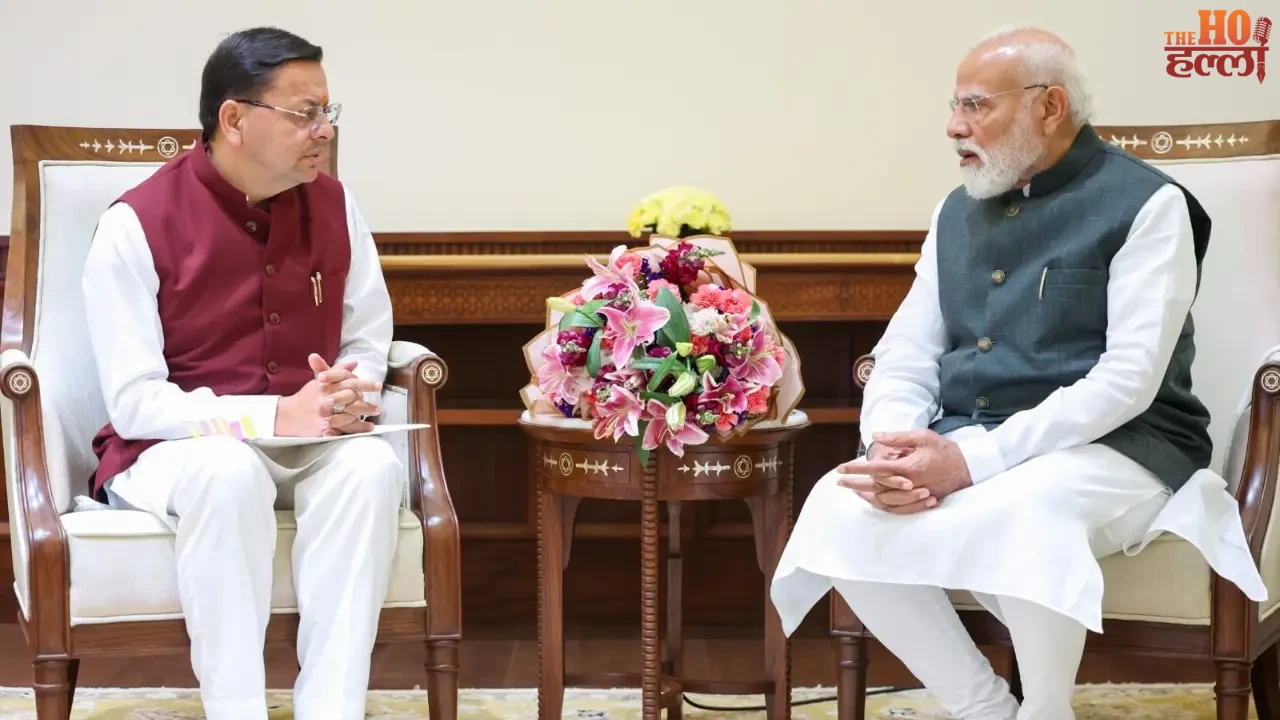Dhami Met PM Modi to Enhance Uttarakhand Projects