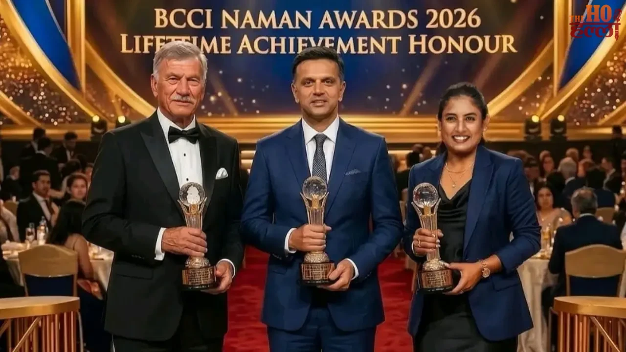 Gill and Mandhana Shine at the BCCI Naman Awards 2026
