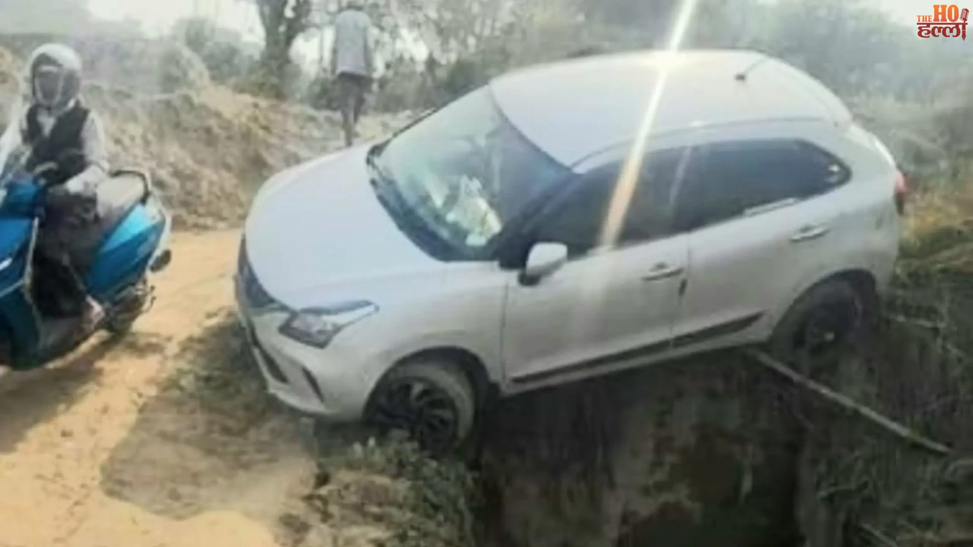 Google Maps Error Car Dangles Over Drain Incident