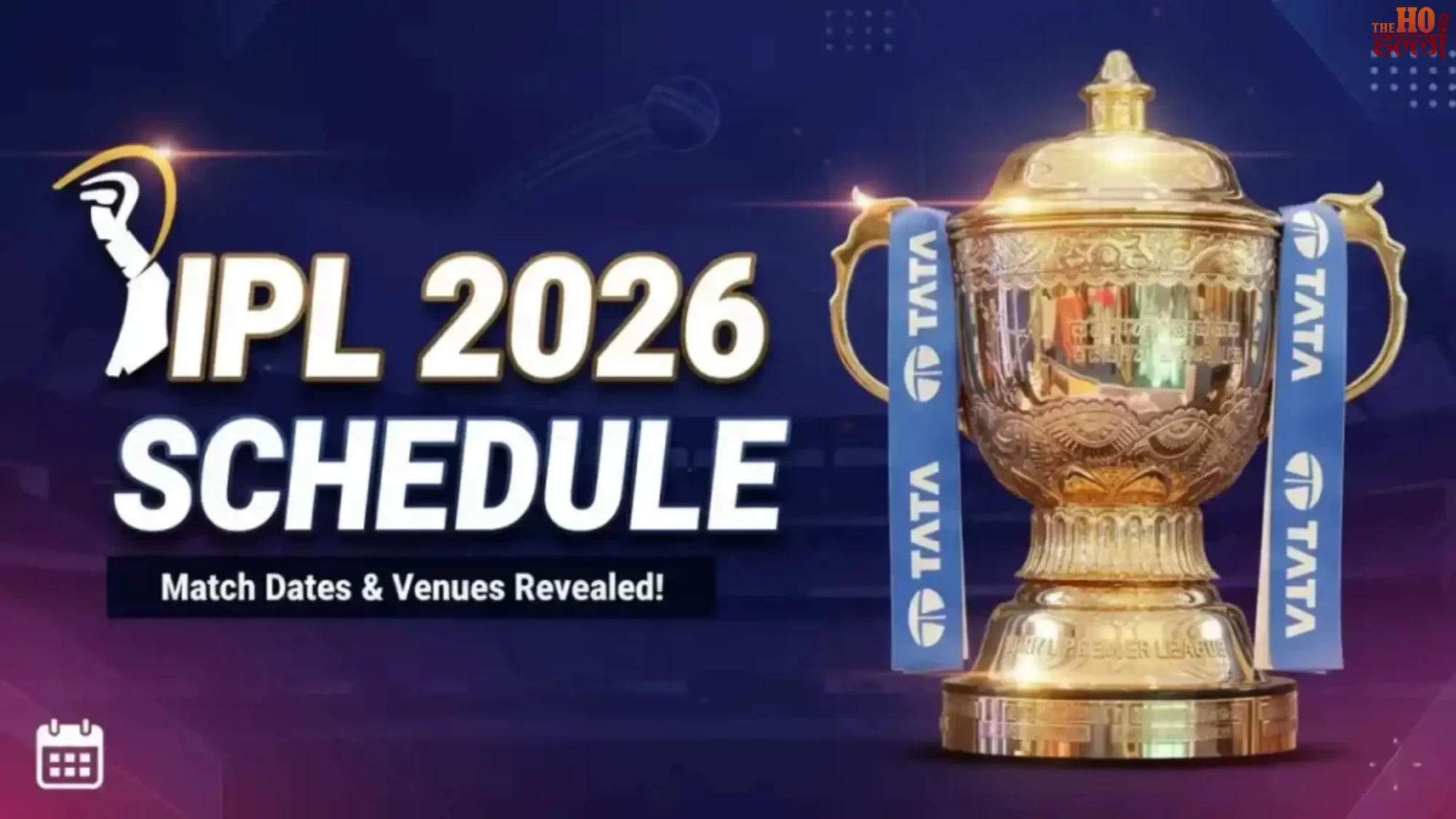 IPL 2026 First Round Schedule Released for Fans