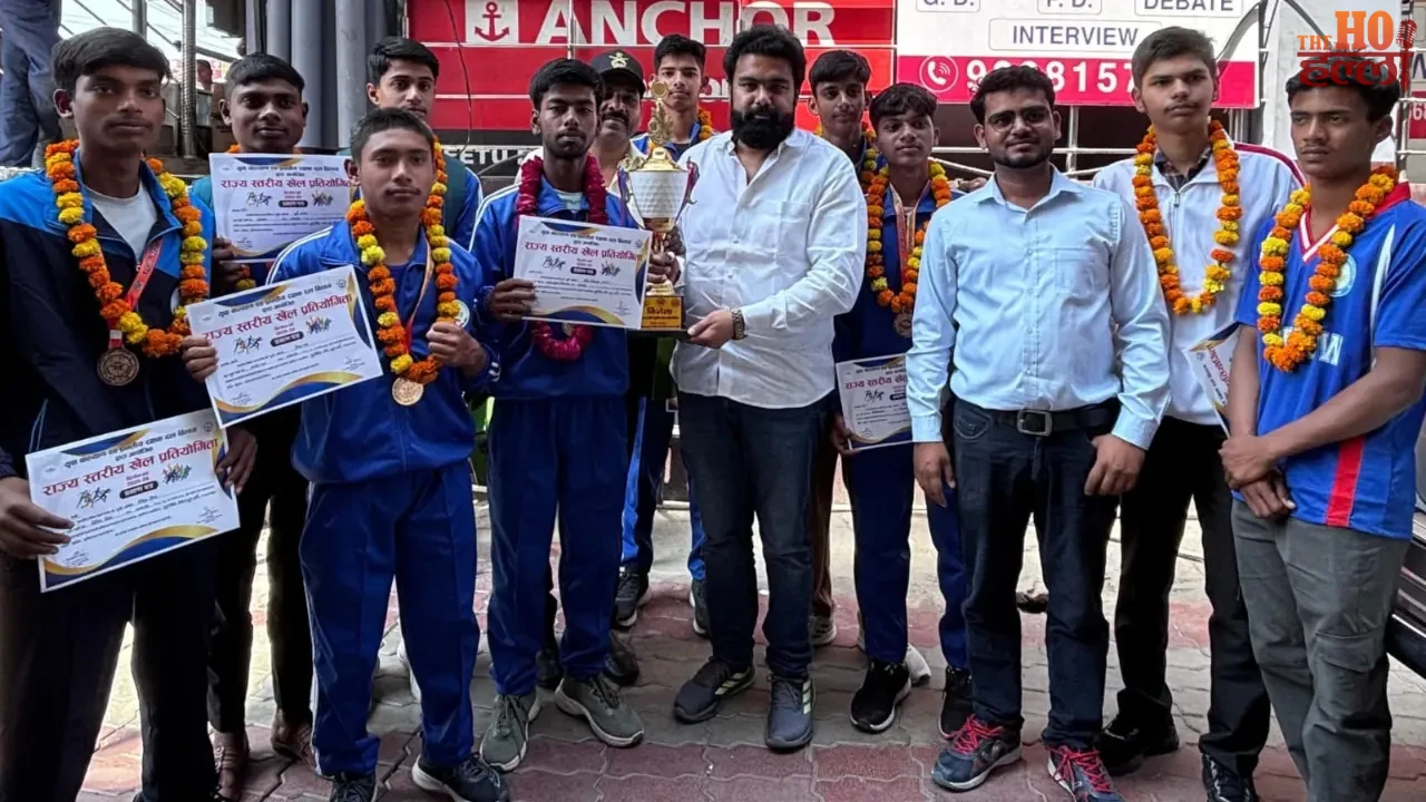 Mohanlalganj's Sub-Junior Football Team Wins Championship