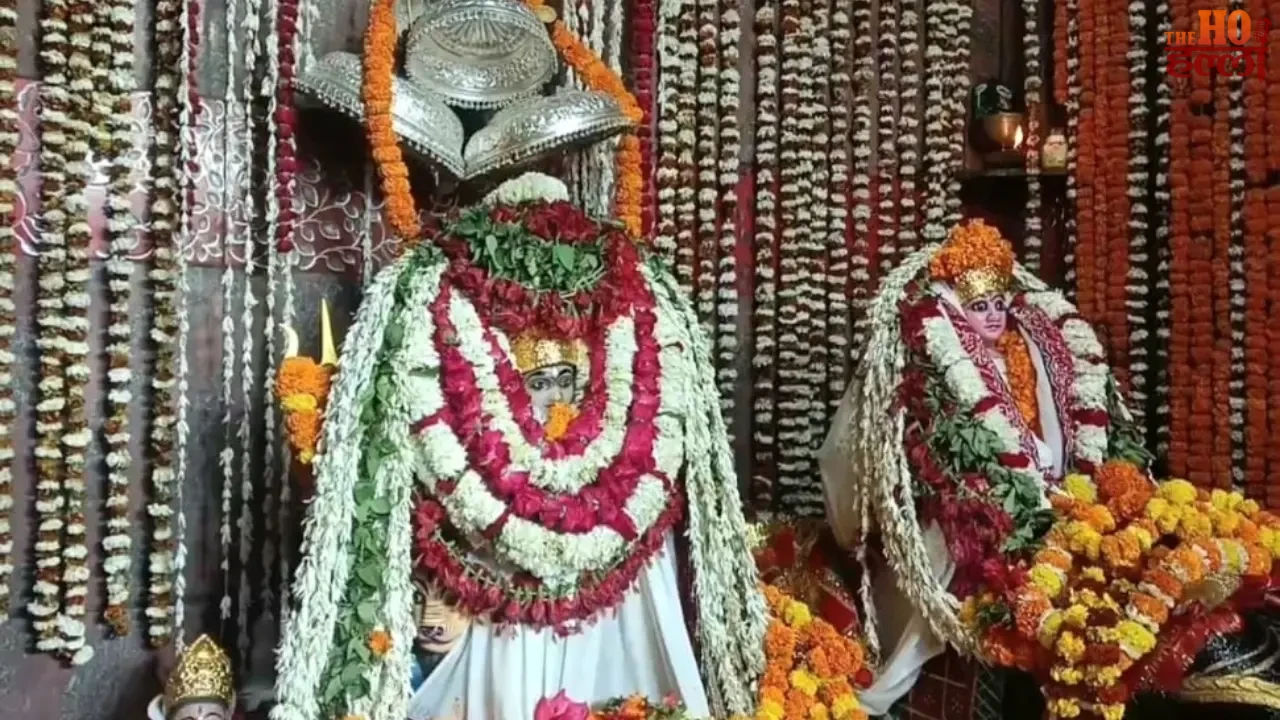 Navratri Crowds Gathered at Tarkulha Mata Temple