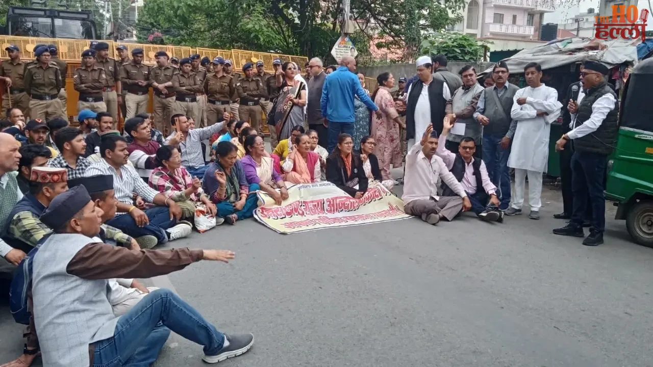 Protesters Roar in Dehradun A Government Outcry