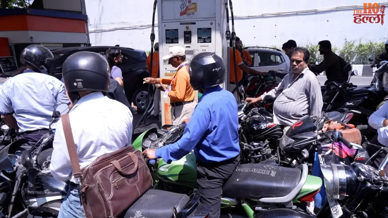 Rumors Spark Panic Fuel Supply Struggles in Lucknow