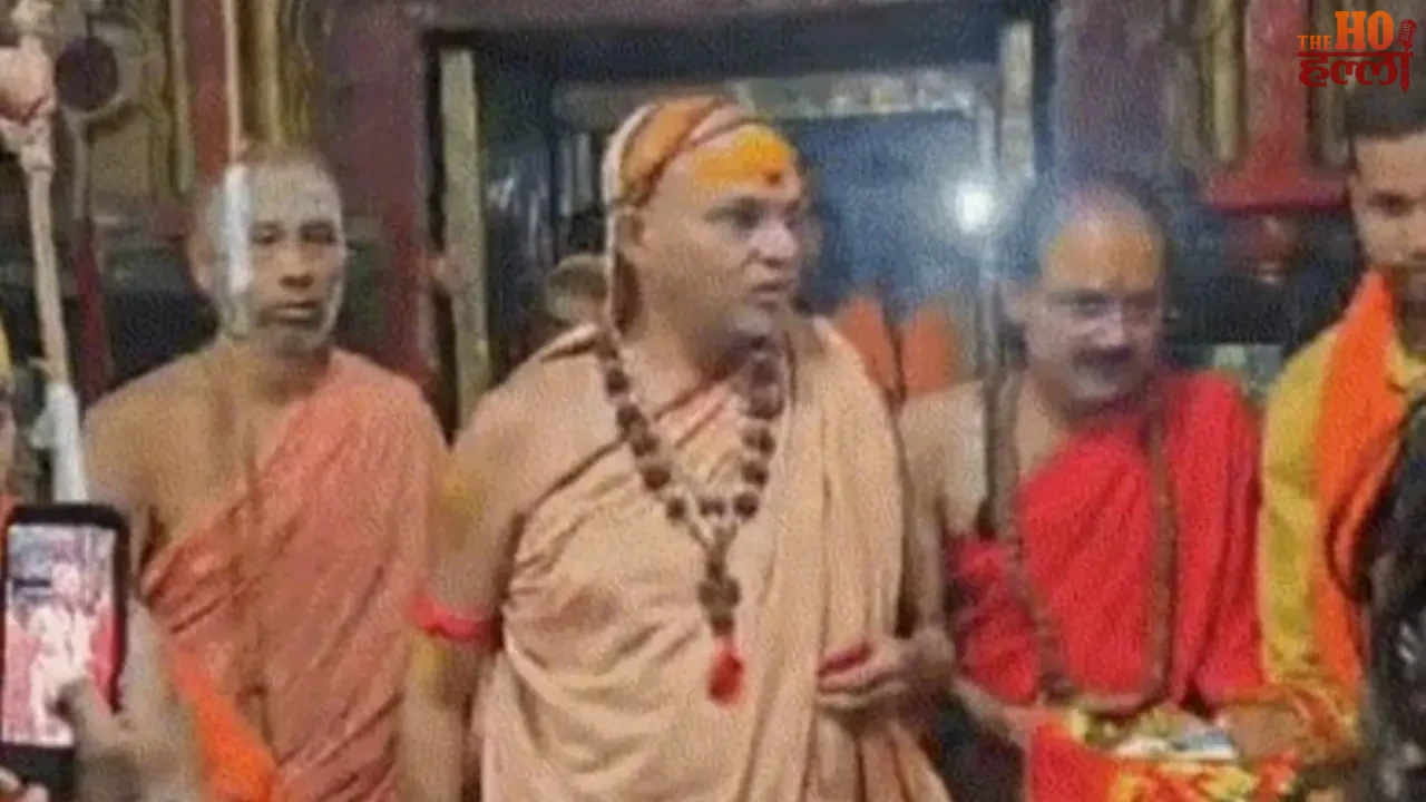 Shankaracharya Received a Warm Welcome in Naimisharanya