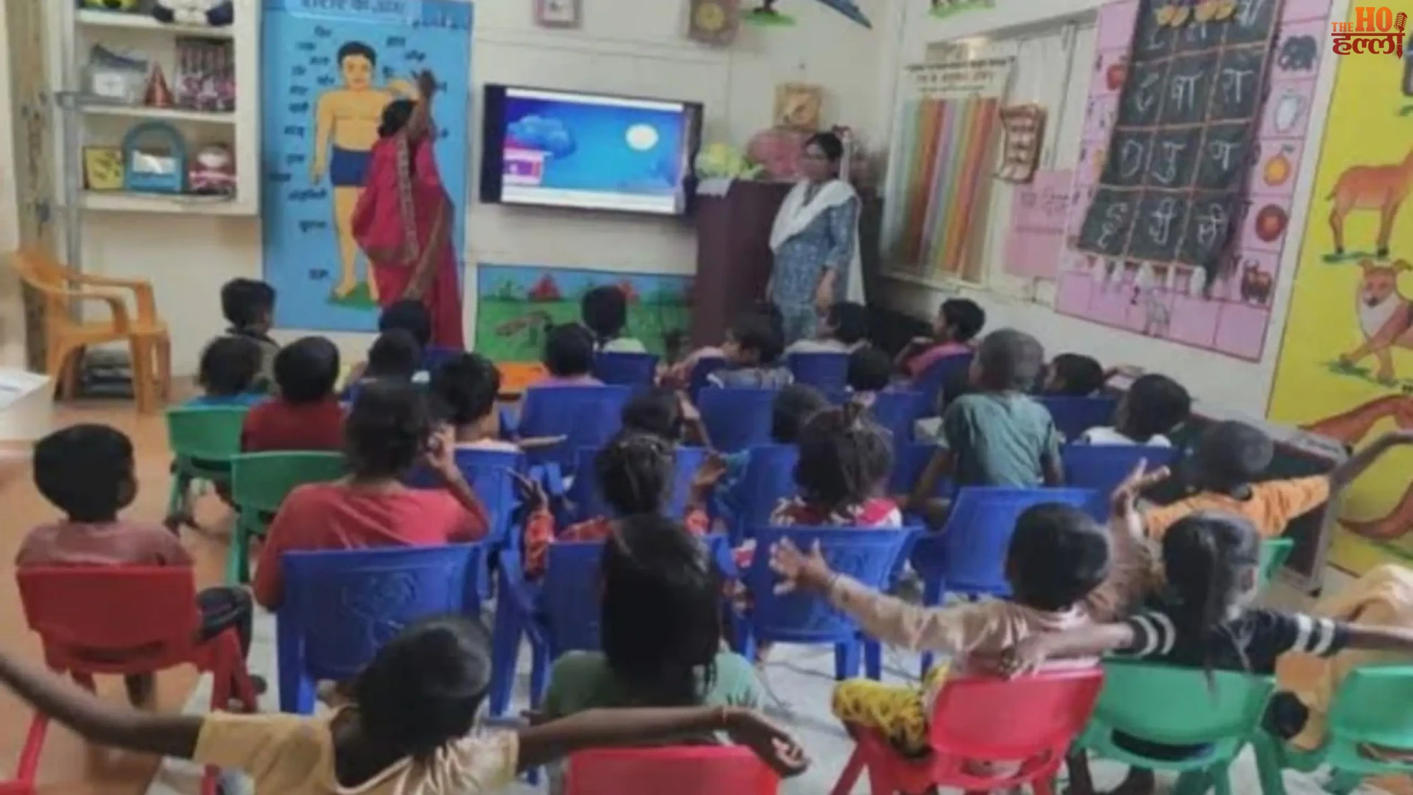 Smart Classes in UP Anganwadi Revolutionizing Education