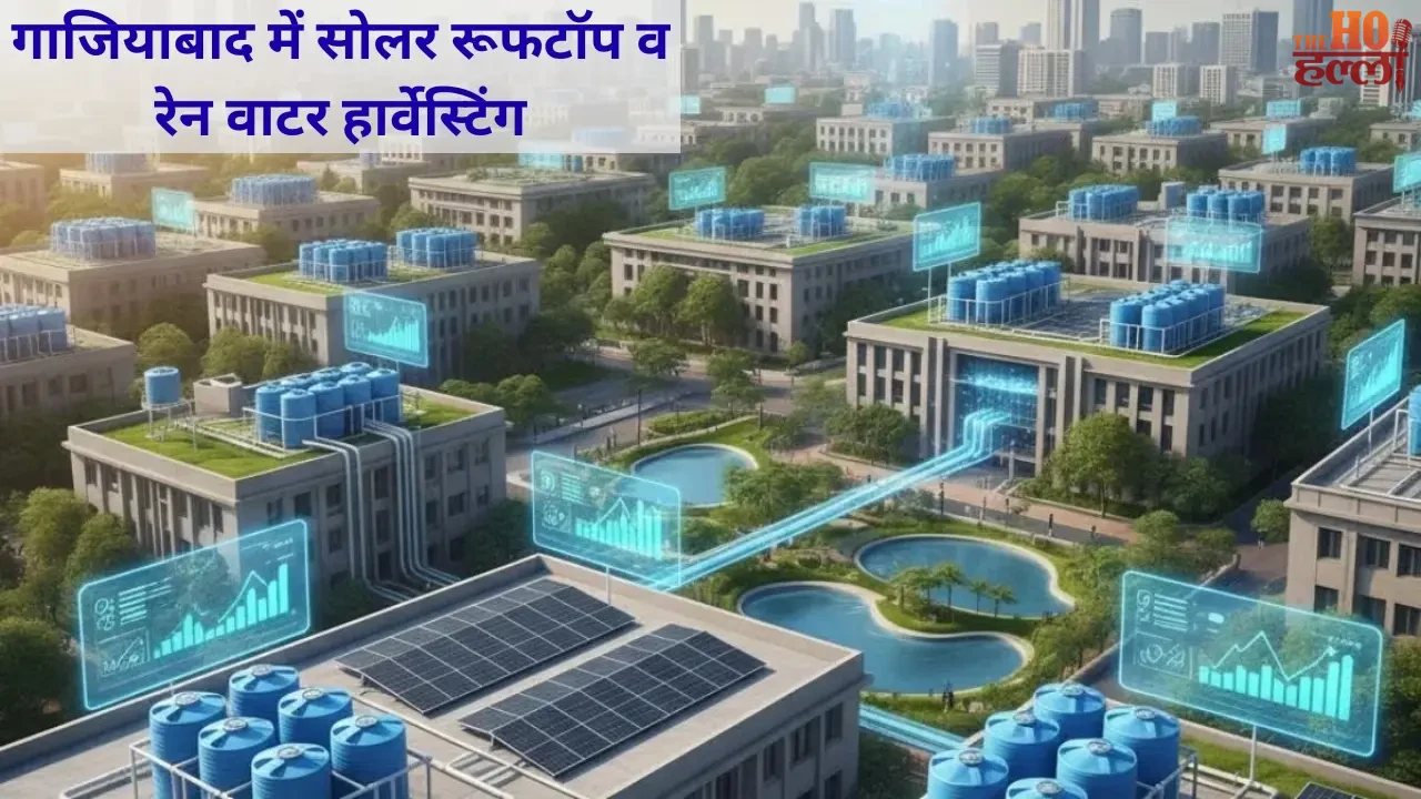 Solar Rooftop and Rainwater Harvesting Policy in Ghaziabad