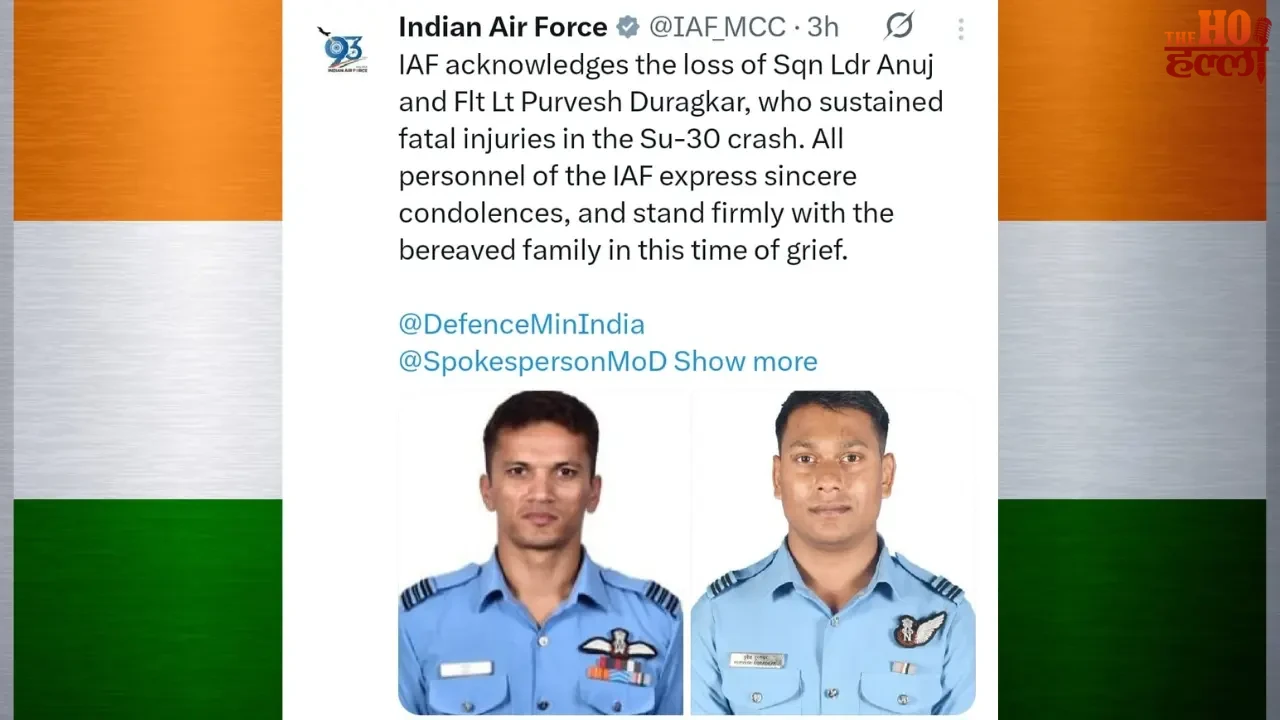 Sukhoi-30 Plane Crashed During a Training Mission