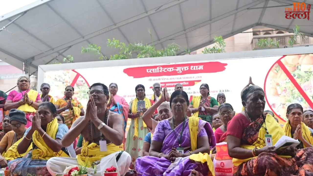 Tamil devotional chants resonate at Kashi Vishwanath temple