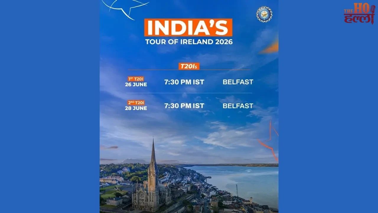 Team India Will Tour Ireland in June Schedule Released