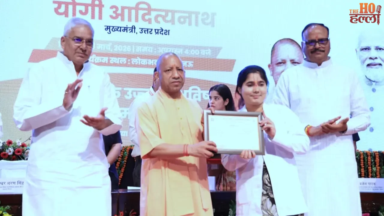 Yogi Handed Over Appointment Letters to Nursing Officers Today
