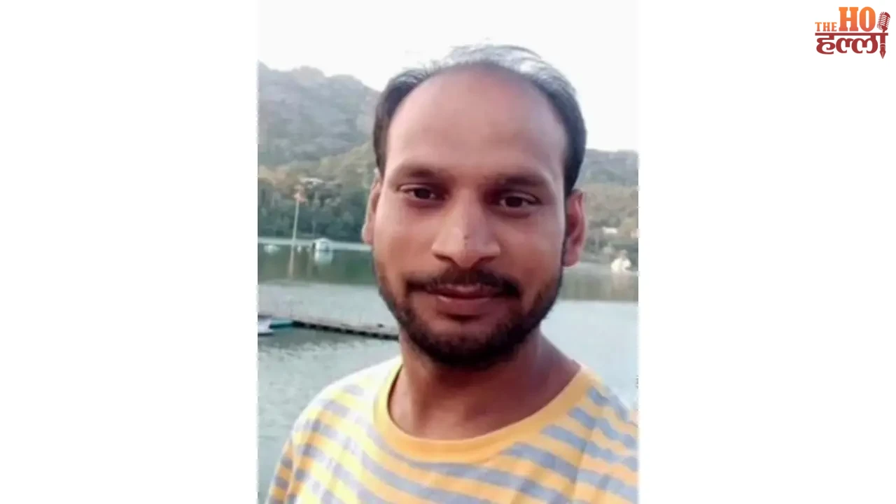 A young man returning home from Jaipur was shot dead.