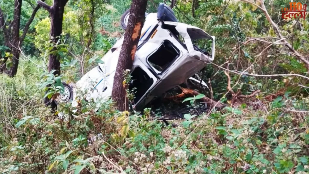 Car Sinks into 250-Meter Ditch in Rudraprayag Accident