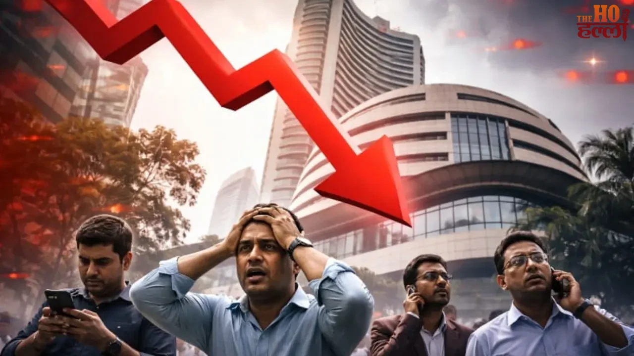 Global tensions shake the stock market as Sensex falls