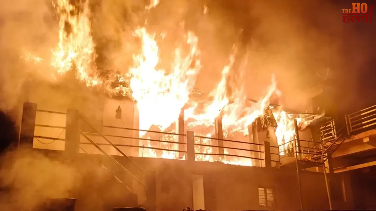 Homes and households were destroyed in a midnight fire tragedy