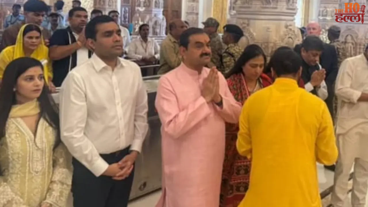 Industrialist Gautam Adani Reached Ayodhya for Blessings